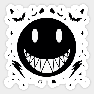 Dark smile! Sticker